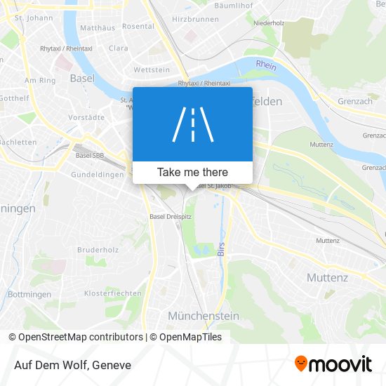 Auf Dem Wolf map