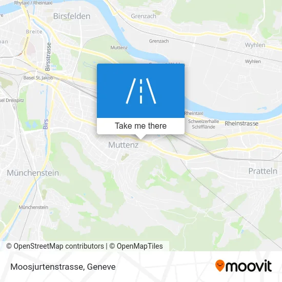 Moosjurtenstrasse map