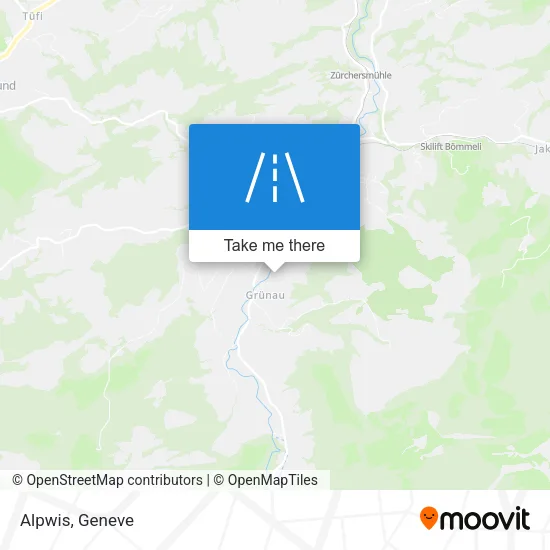 Alpwis map