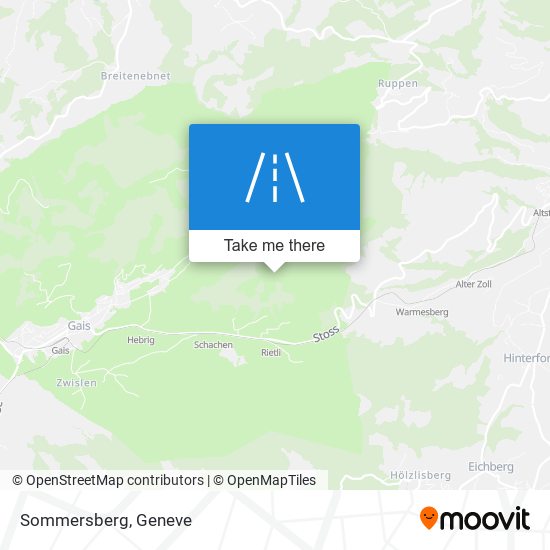 Sommersberg map