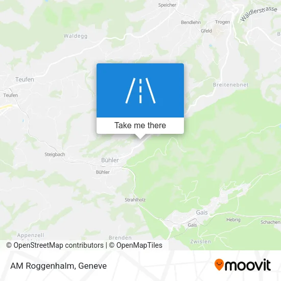 AM Roggenhalm map