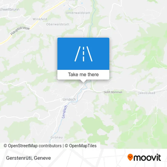 Gerstenrüti map