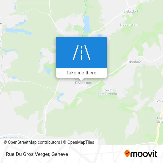 Rue Du Gros Verger map