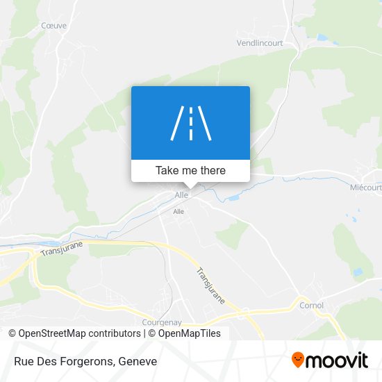 Rue Des Forgerons map