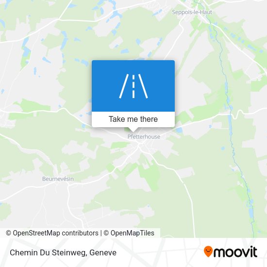 Chemin Du Steinweg map