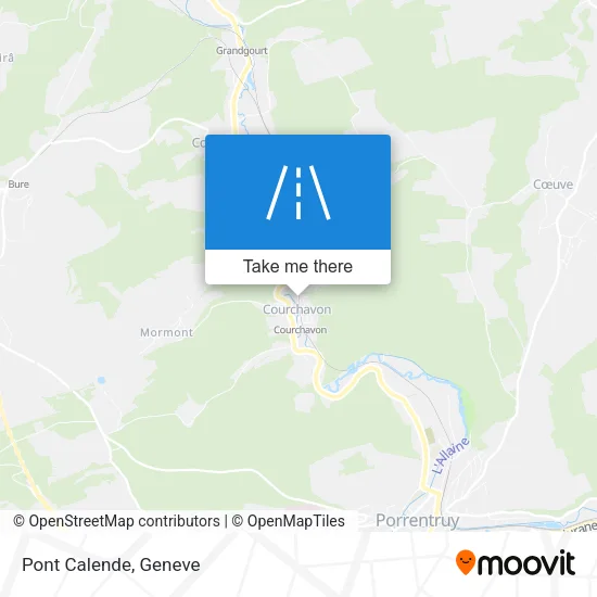 Pont Calende map