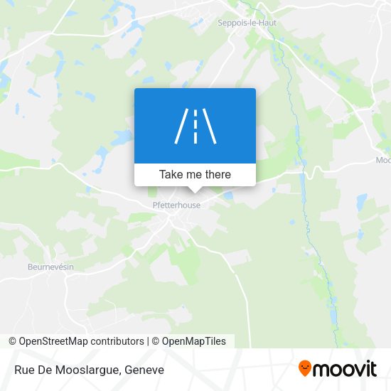 Rue De Mooslargue map