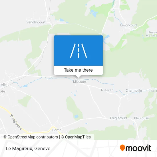 Le Magireux map