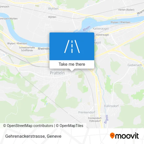 Gehrenackerstrasse map