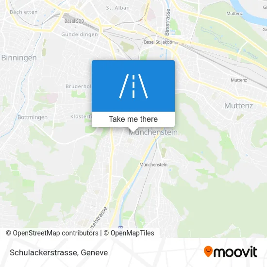 Schulackerstrasse map