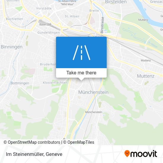 Im Steinenmüller map