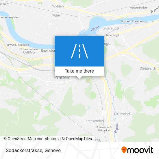 Sodackerstrasse map