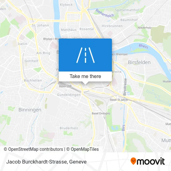 Jacob Burckhardt-Strasse map