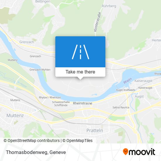 Thomasbodenweg map