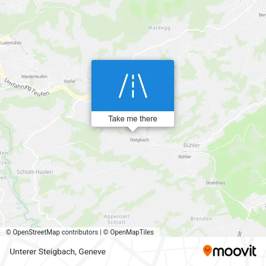 Unterer Steigbach map