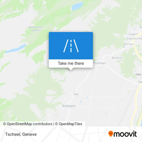 Tscheel map