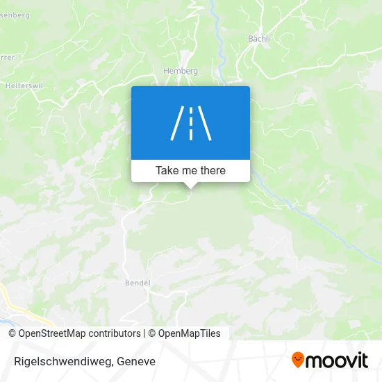 Rigelschwendiweg map