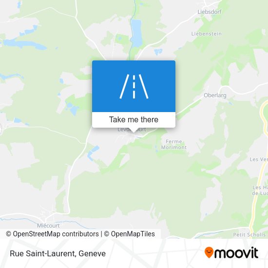 Rue Saint-Laurent map