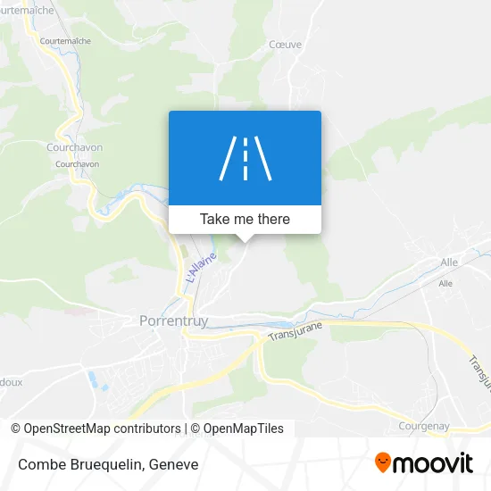 Combe Bruequelin map