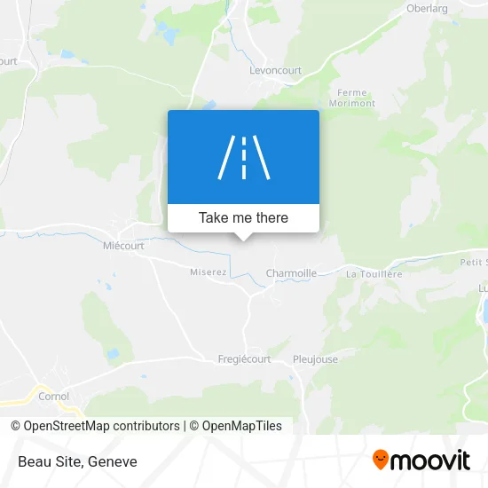 Beau Site map