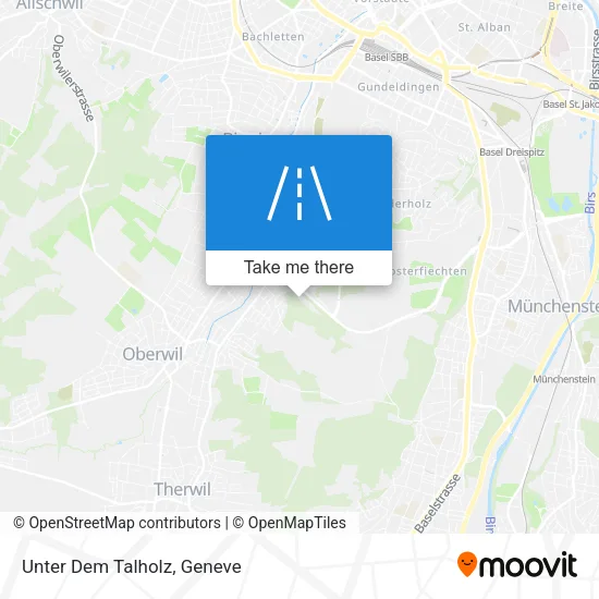 Unter Dem Talholz map