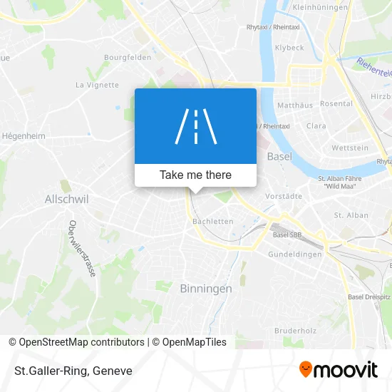 St.Galler-Ring map