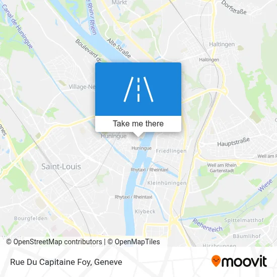 Rue Du Capitaine Foy map