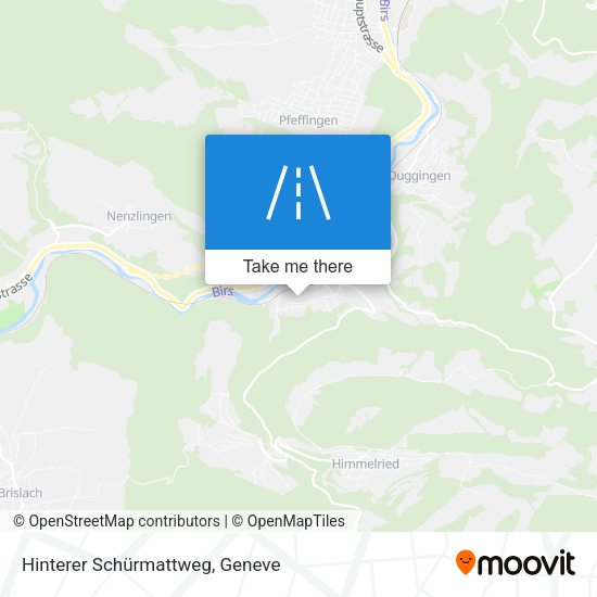 Hinterer Schürmattweg map