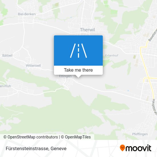 Fürstensteinstrasse map