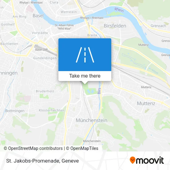 St. Jakobs-Promenade map