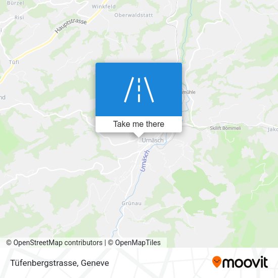 Tüfenbergstrasse map