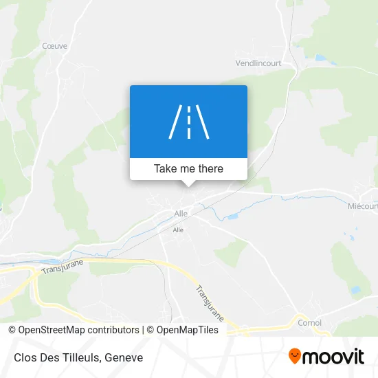 Clos Des Tilleuls plan
