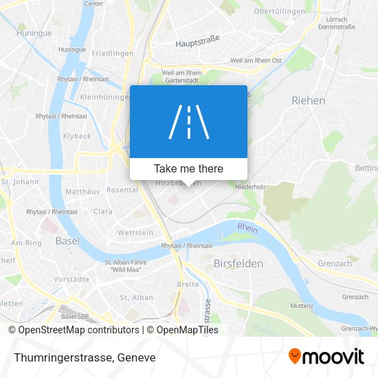 Thumringerstrasse map