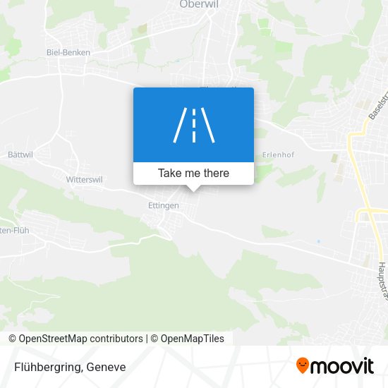 Flühbergring map