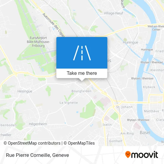 Rue Pierre Corneille map