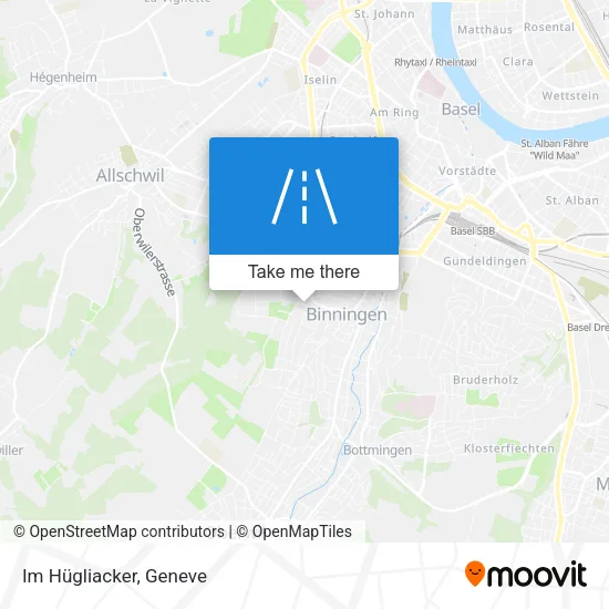 Im Hügliacker map