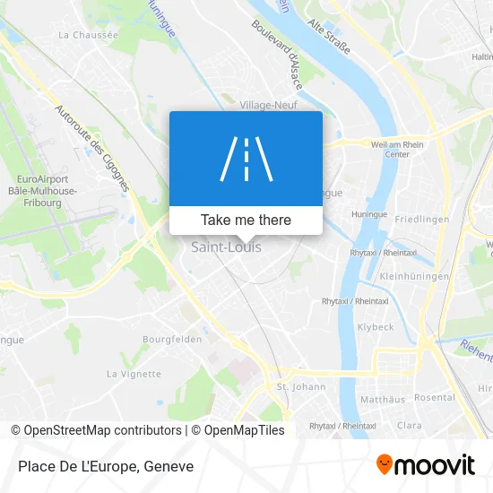 Place De L'Europe map