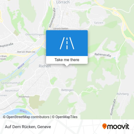 Auf Dem Rücken map