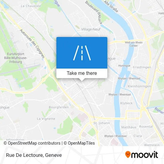 Rue De Lectoure map