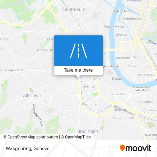 Wasgenring map