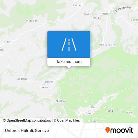 Unteres Hälmli map