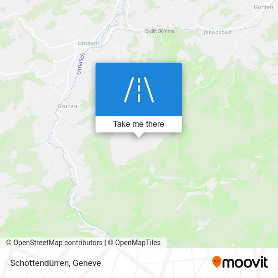 Schottendürren map
