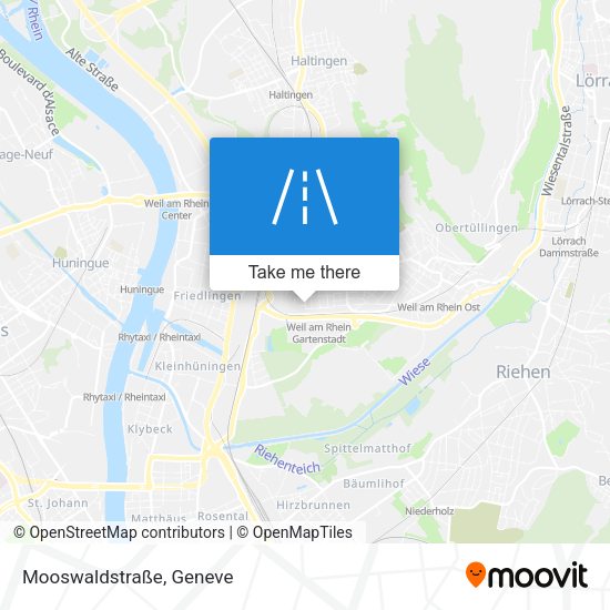 Mooswaldstraße map