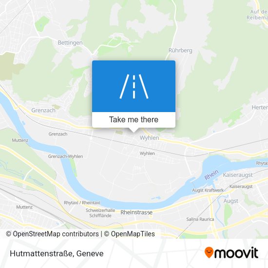 Hutmattenstraße map