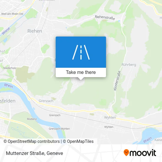 Muttenzer Straße map