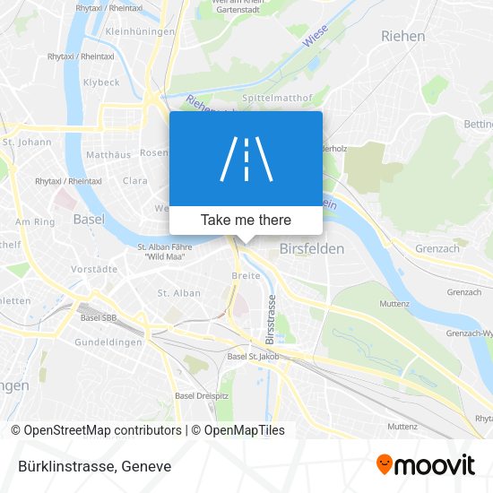 Bürklinstrasse map