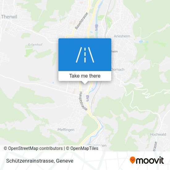 Schützenrainstrasse map