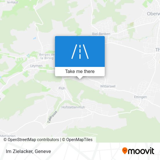Im Zielacker map