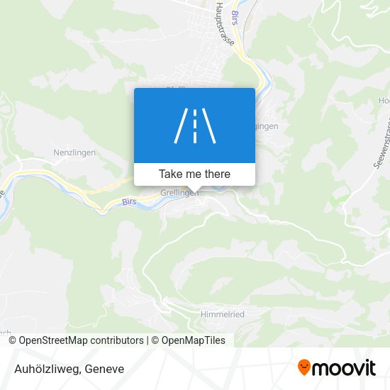 Auhölzliweg map