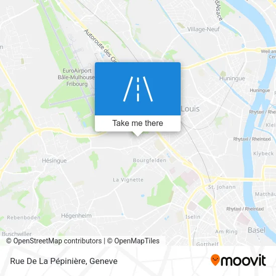 Rue De La Pépinière map